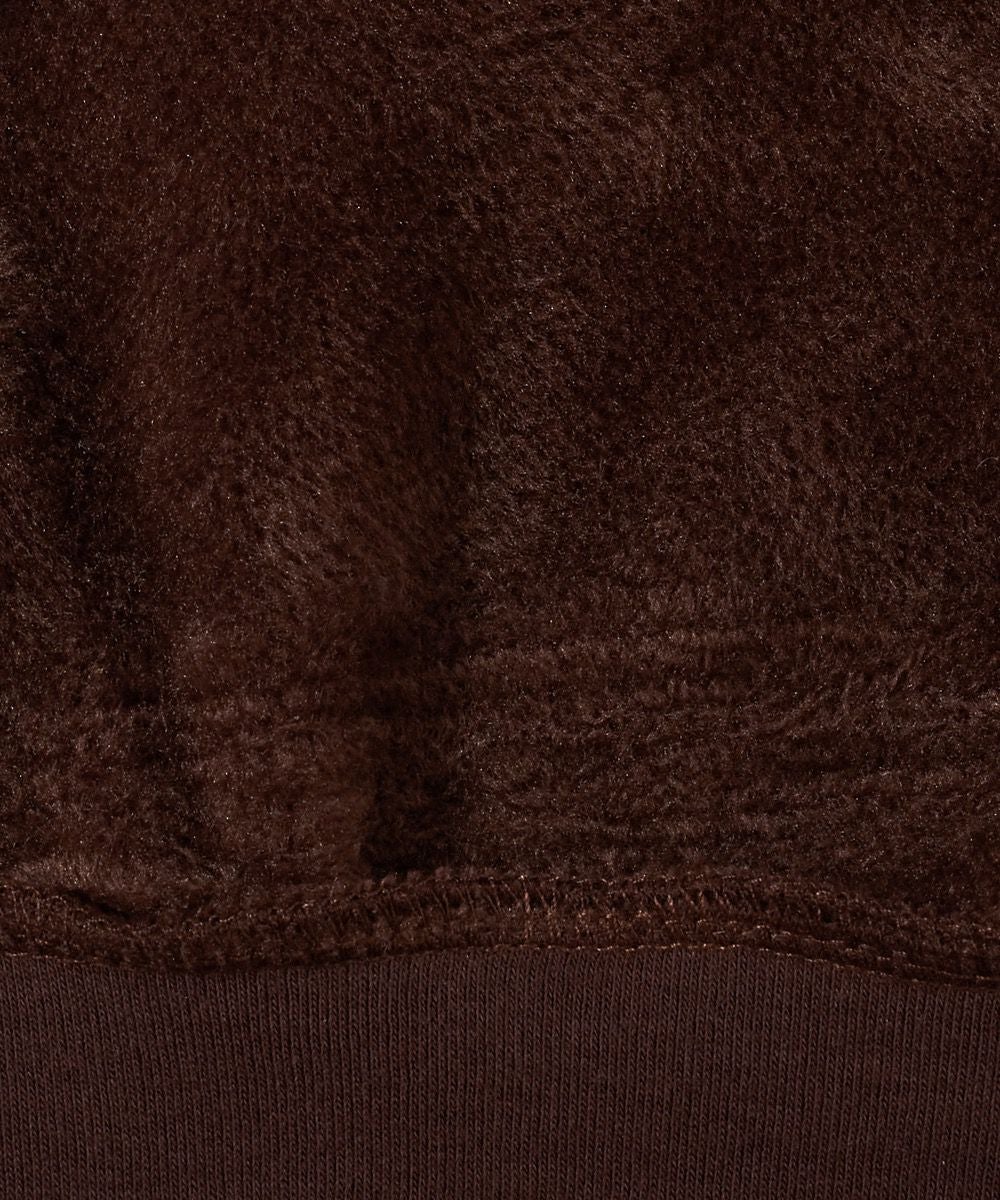 起毛部分アップ (brown)