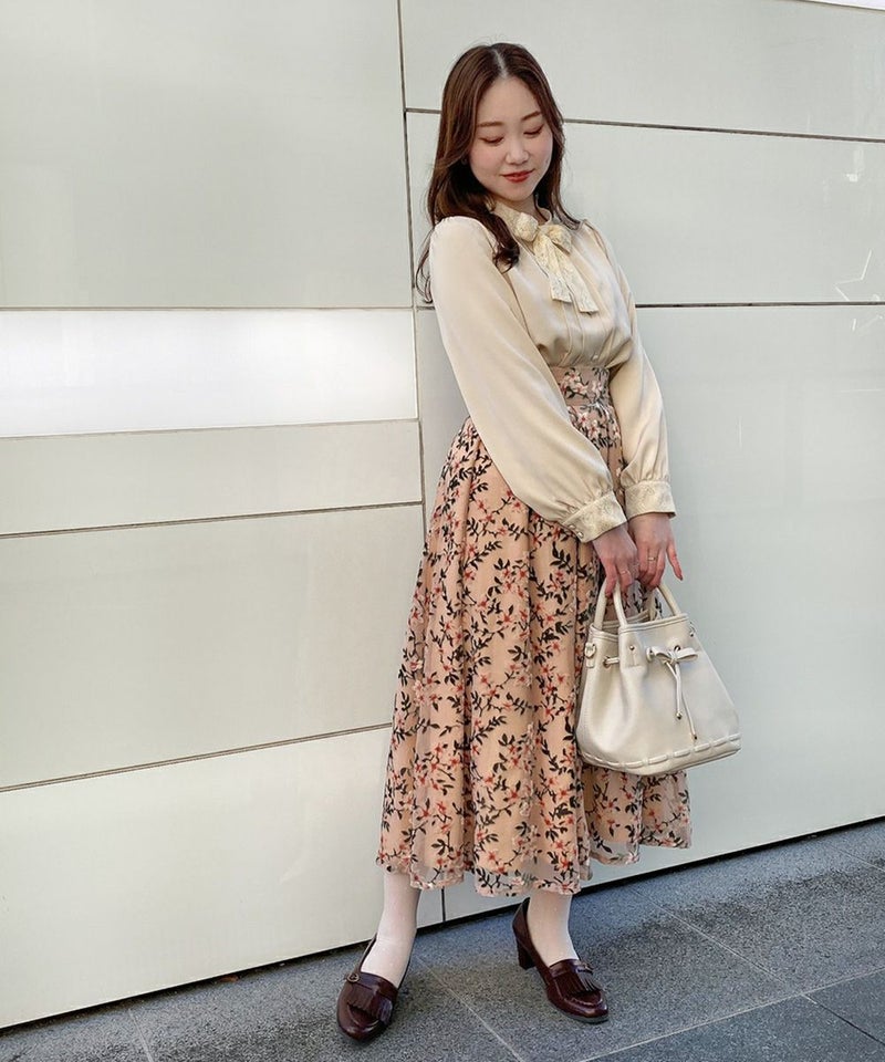 pink beige / 153cm