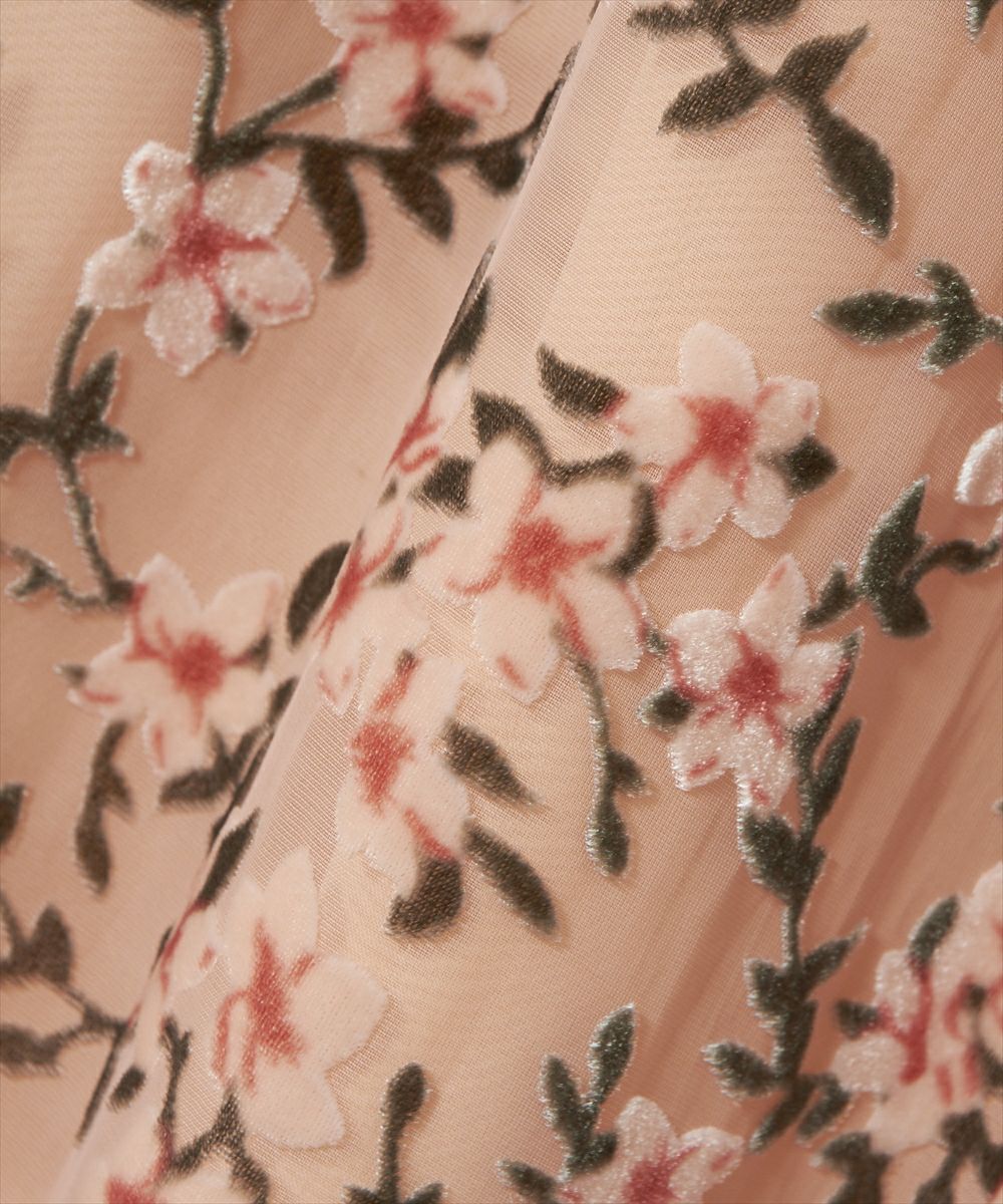 生地アップ (pink beige)