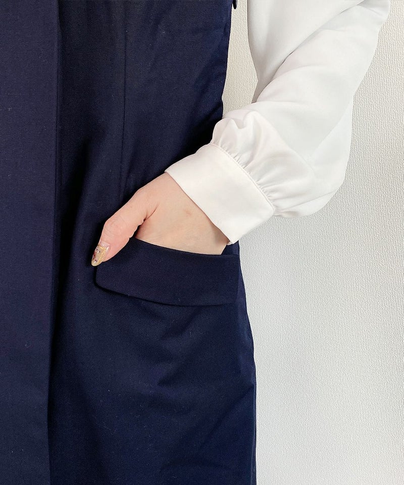 navy / サイドポケット