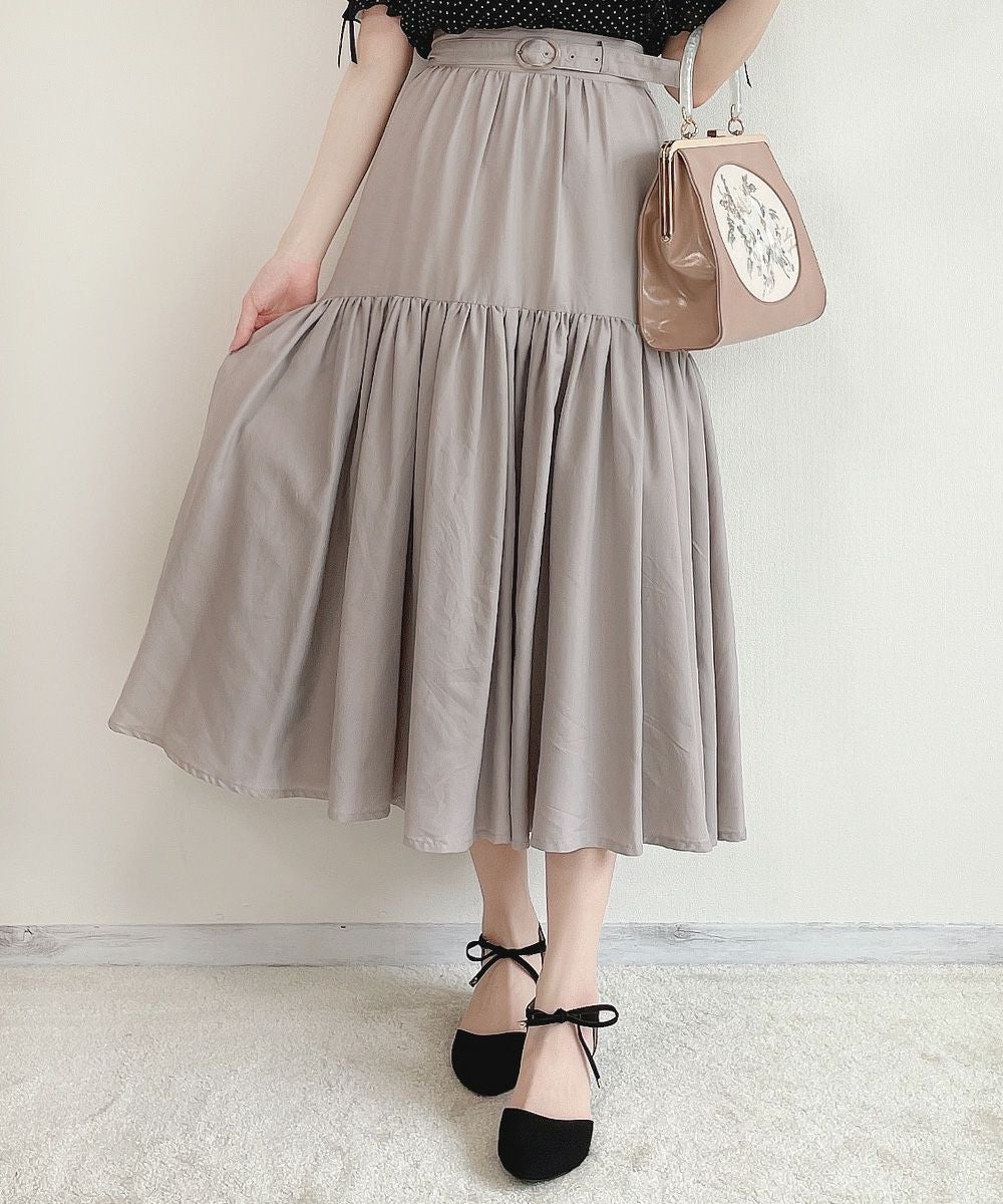 □ギャザーマーメイドスカート/an another angelus [41BG03p003] | F