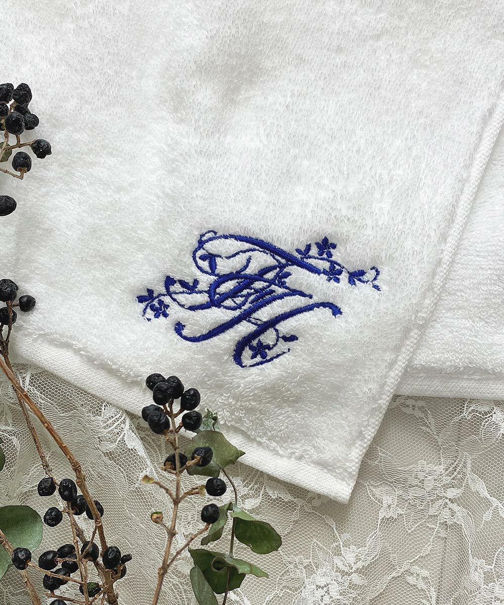 FH刺繍入りフェイスタオル/F i.n.t HOME [41HB12a006] | F i.n.t公式