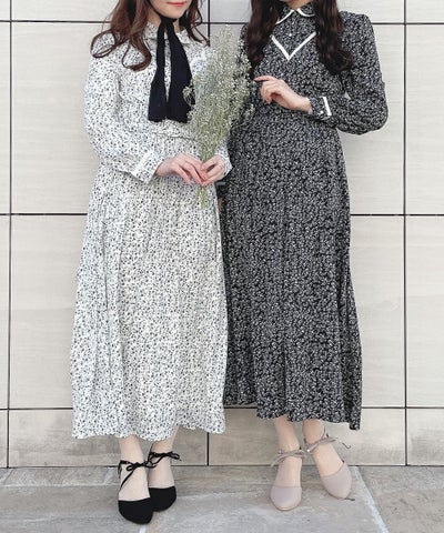 左:off×blue 153cm / 右:black×gray 162cm