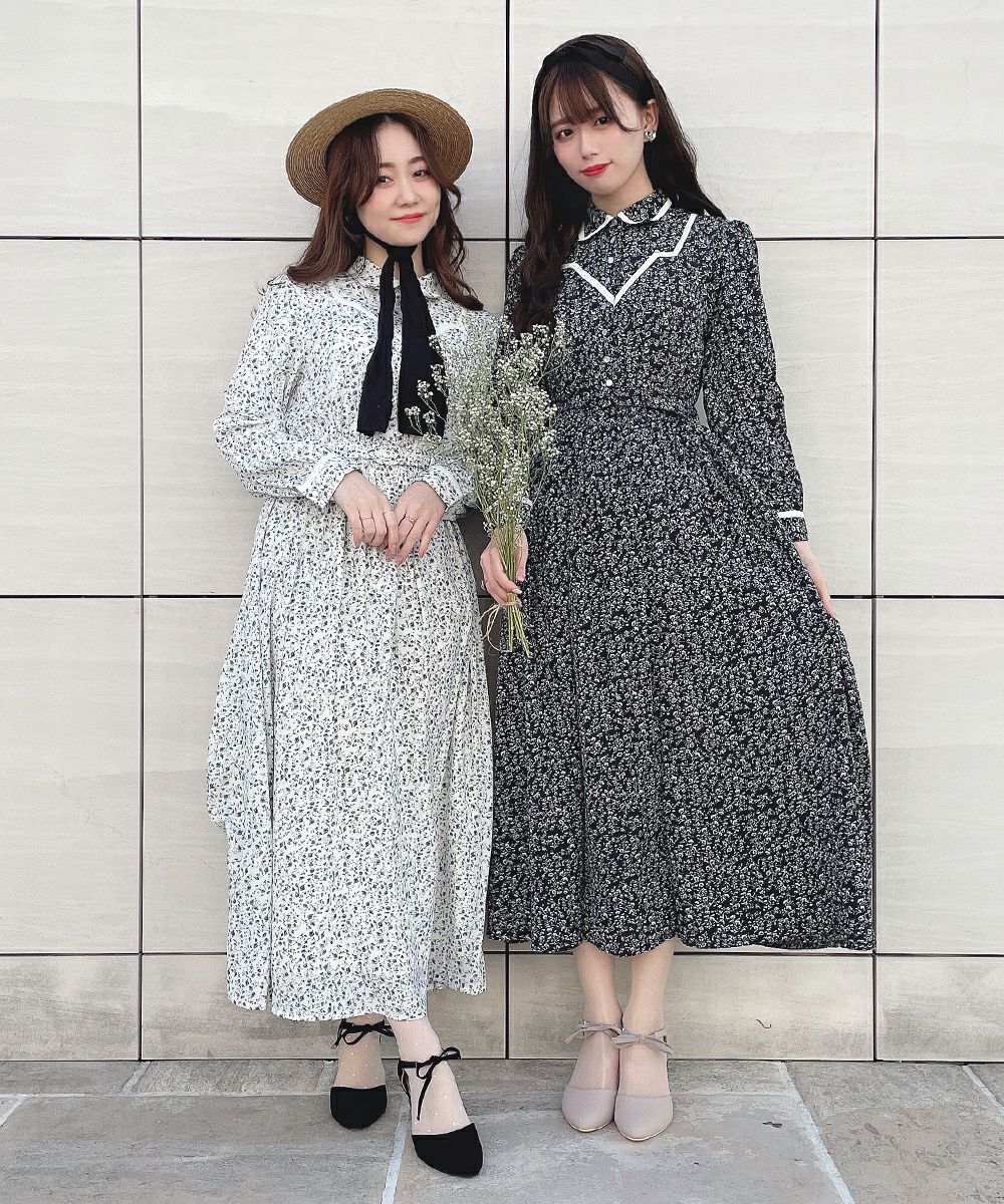 左:off×blue 153cm / 右:black×gray 162cm