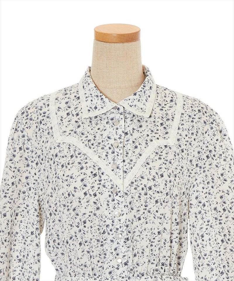 フロントアップ (off white×blue)