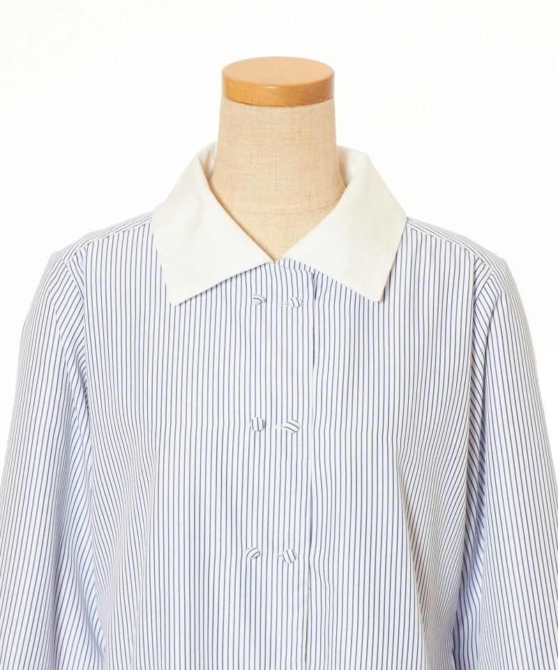 フロントアップ (off white×navy)