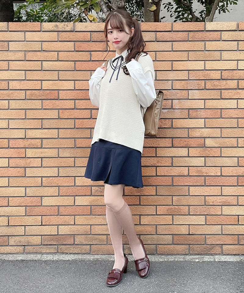 ivory×blue / 162cm