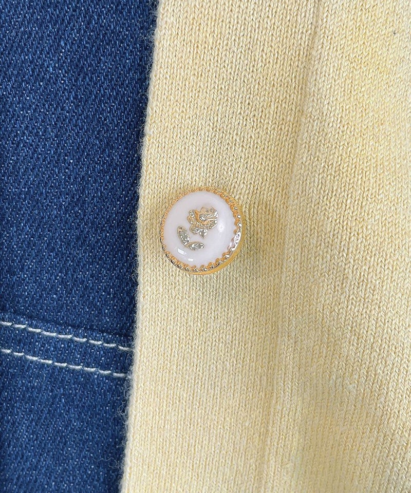 light yellow / ボタン