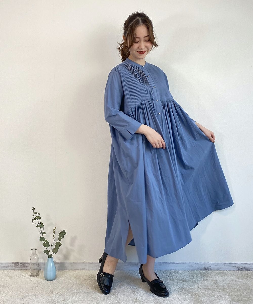 ピンタックボリュームシャツワンピース/COUPE LE COEUR [41PE03i002