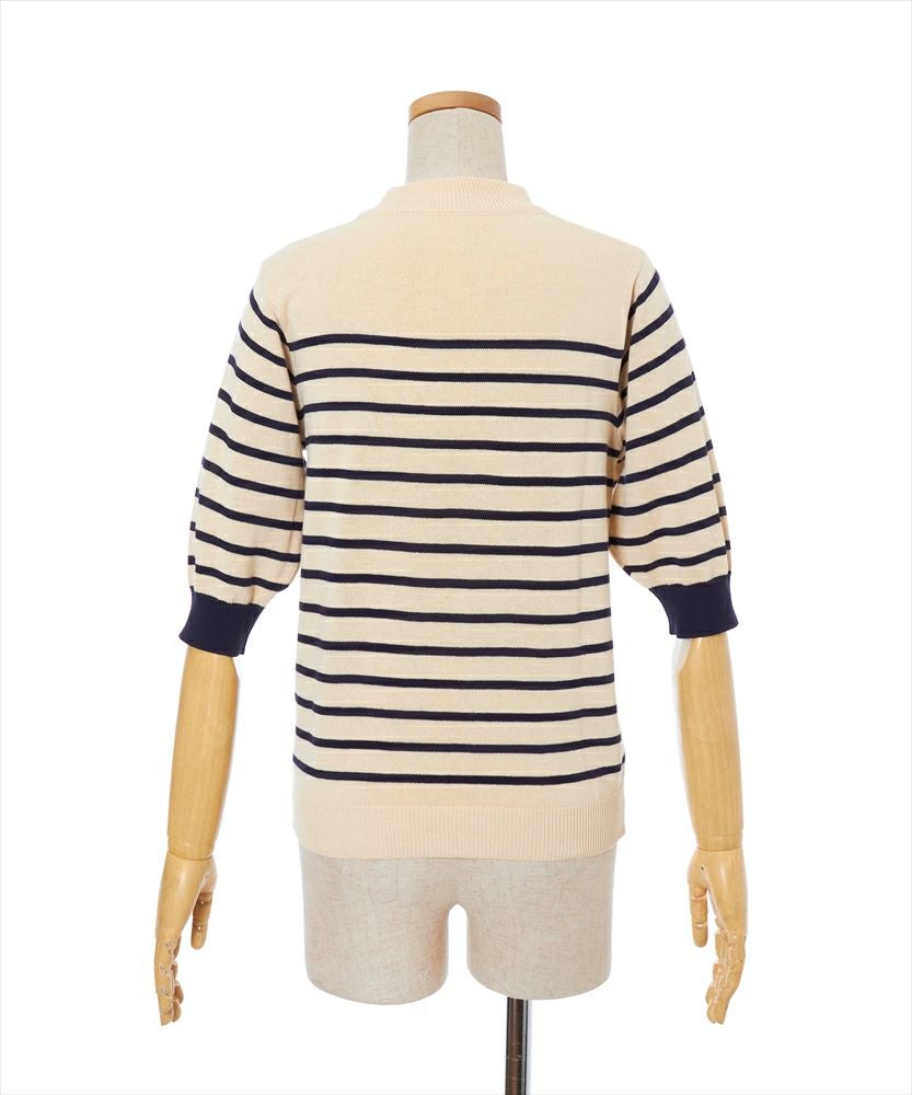 バック (ivory×blue)