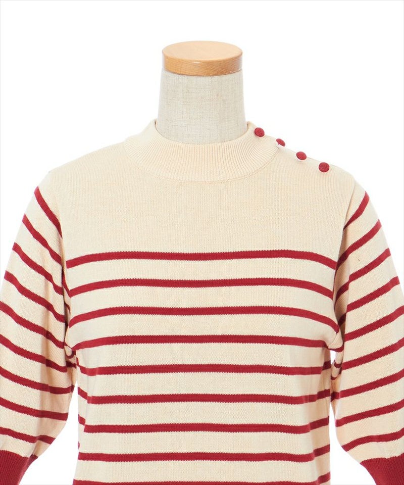 フロントアップ (ivory×red)