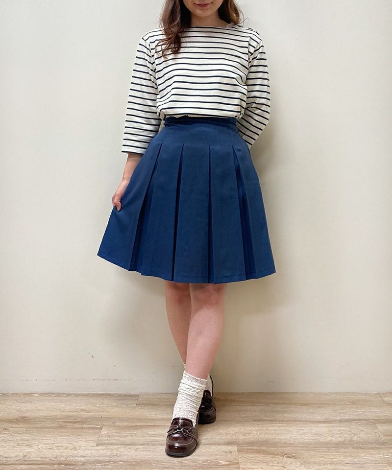 off white×navy / 159cm