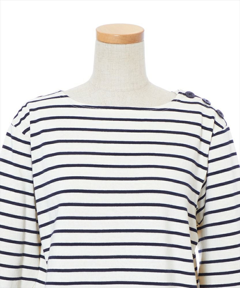 フロントアップ (off white×navy)