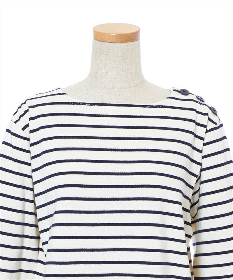 フロントアップ (off white×navy)