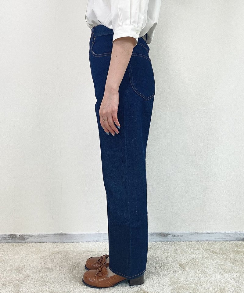 indigo / 153cm (Sサイズ着用)