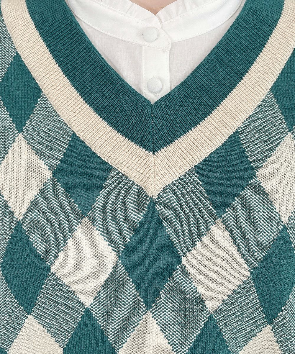 ivory×green / 162cm