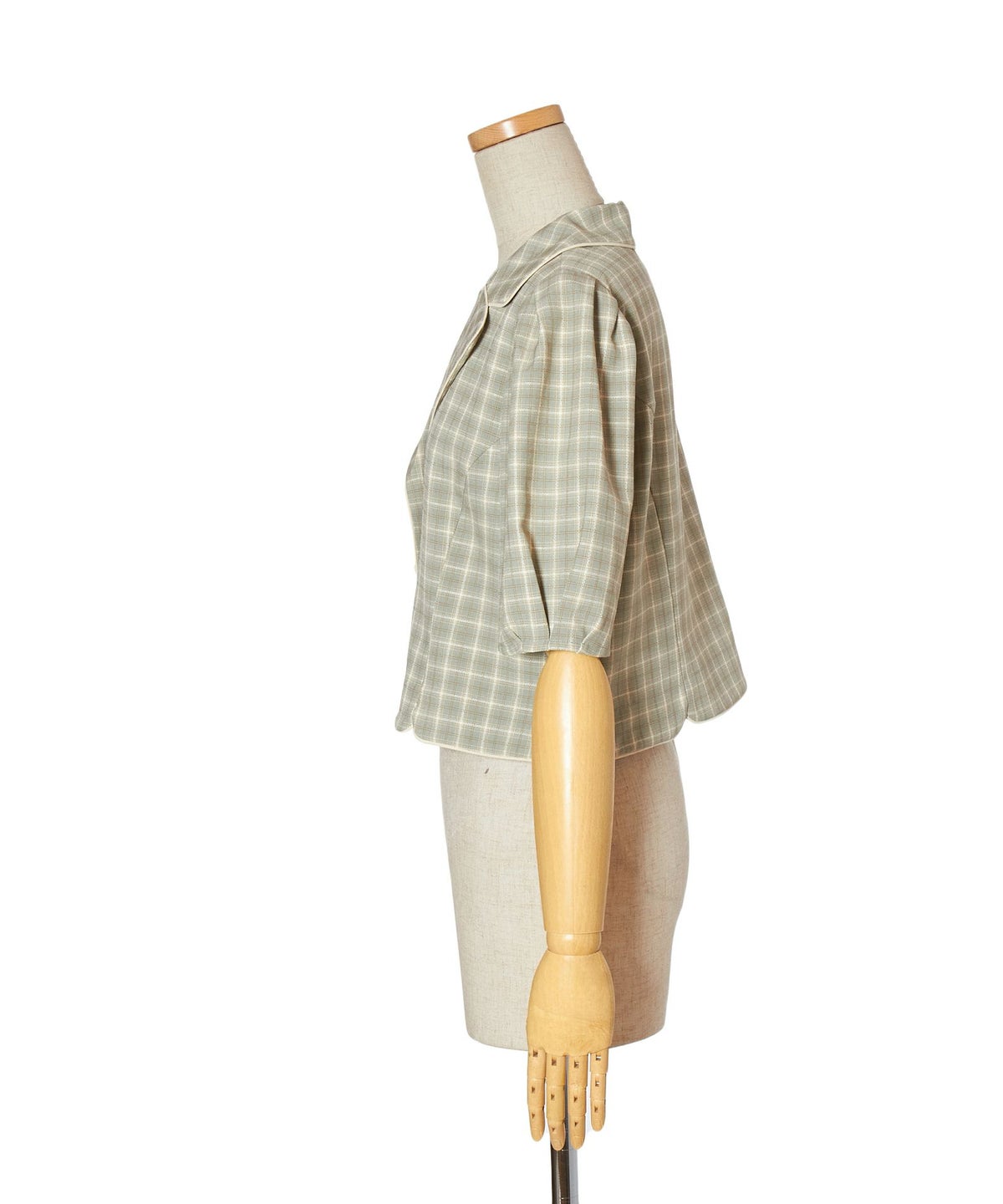 サイド (green×white)