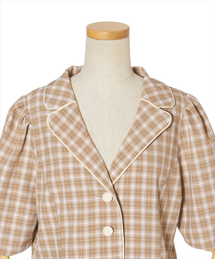 フロントアップ (beige×white)