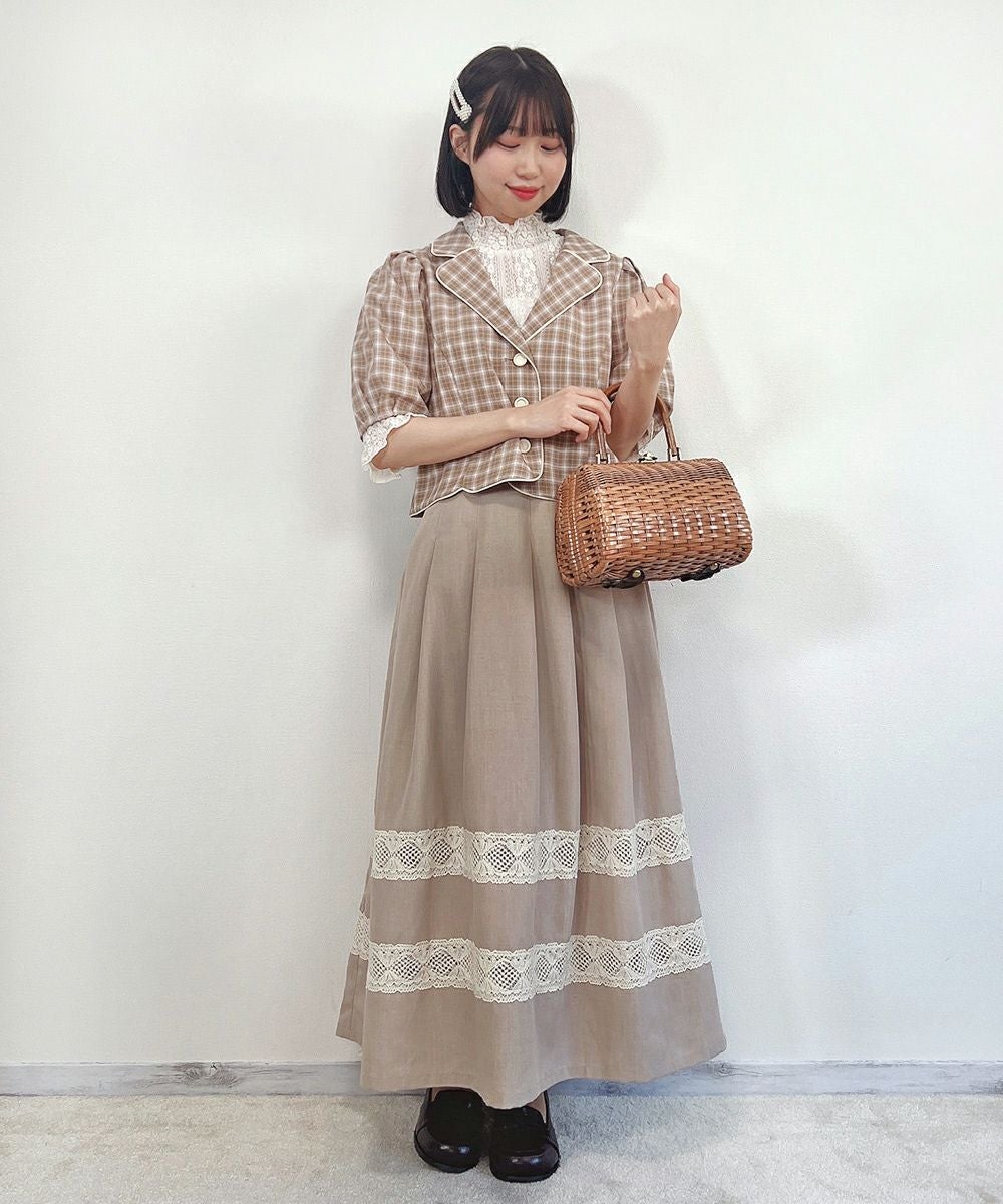light beige / 155cm