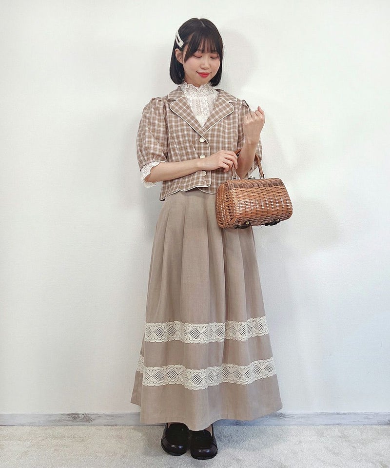 light beige / 155cm