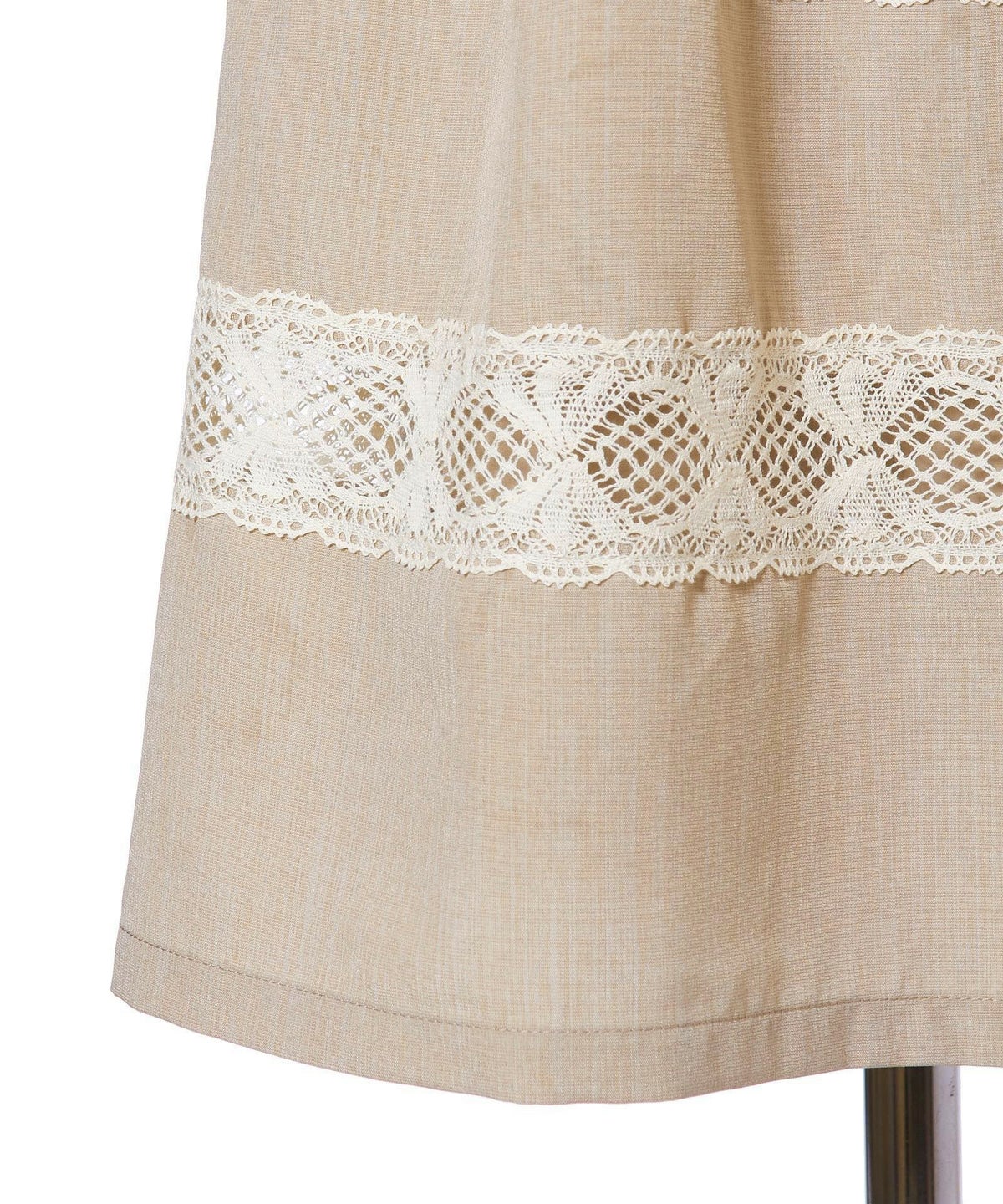 裾アップ (light beige)
