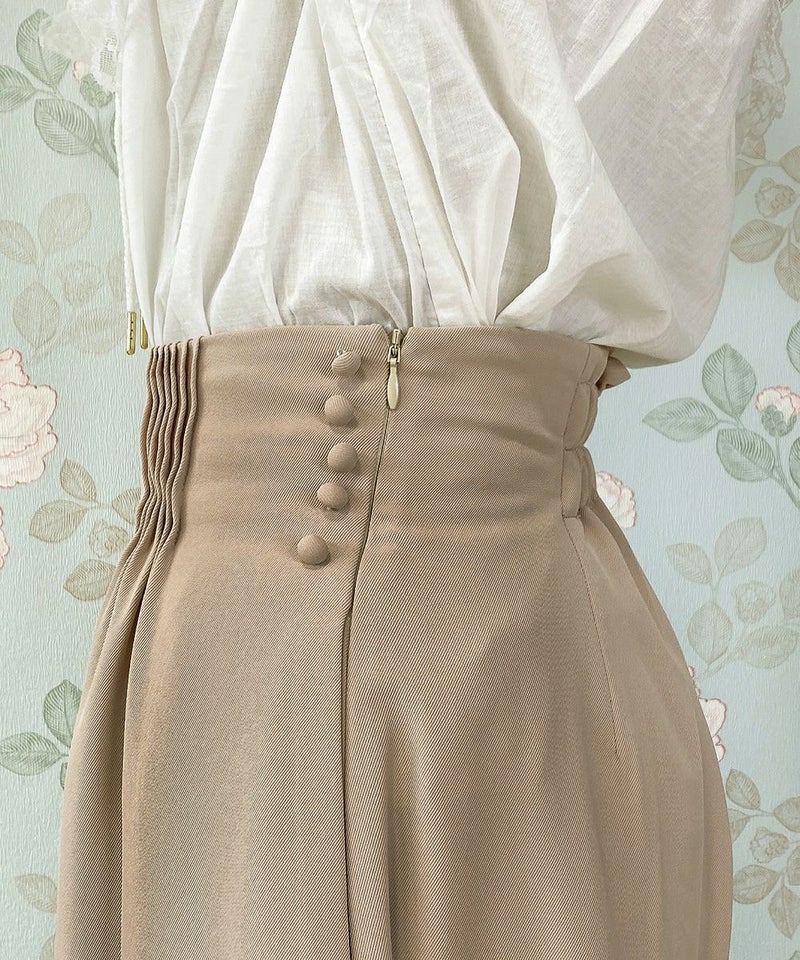 pink beige / サイドファスナー