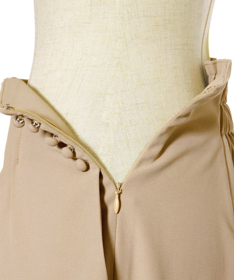 サイドファスナー (pink beige)