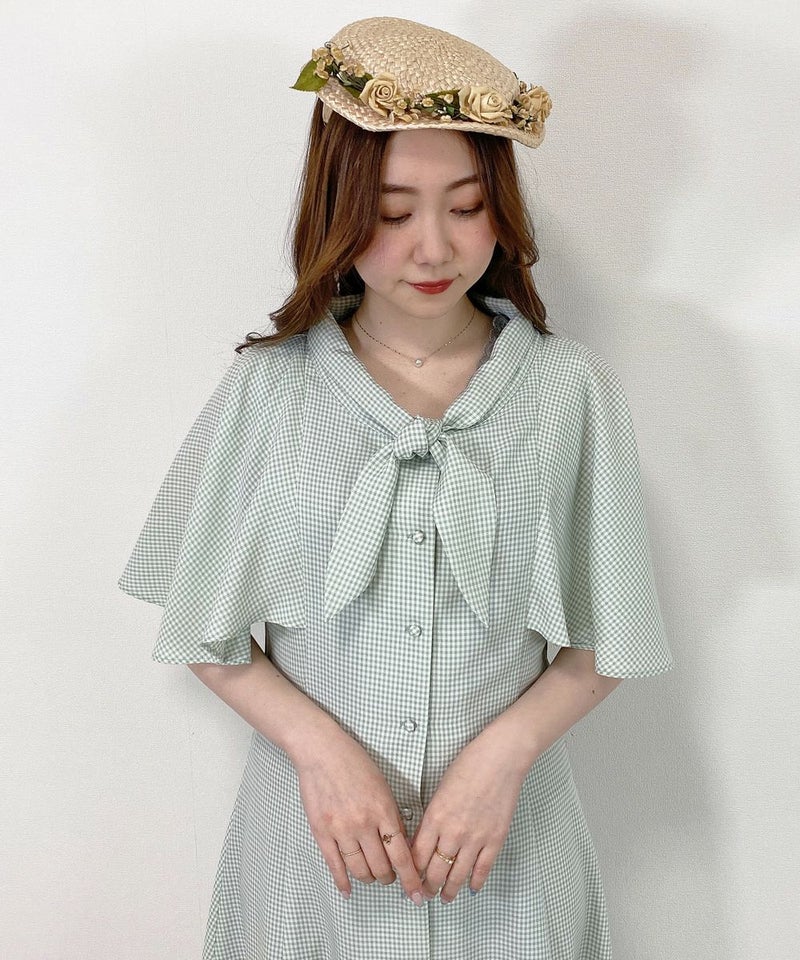 light green×white / 153cm