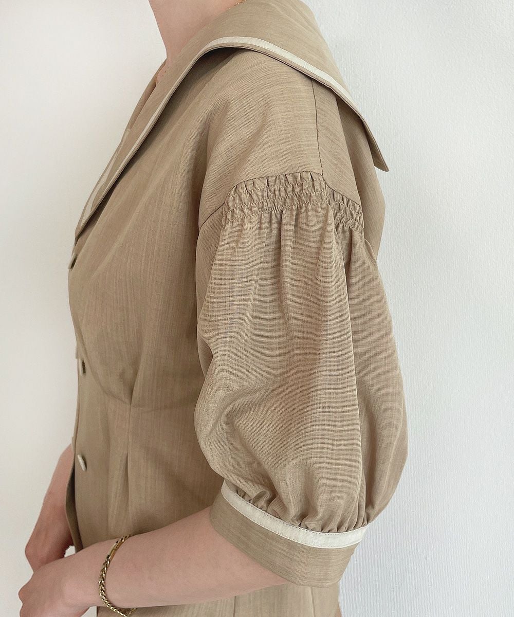 □ダブル釦セーラージャケット/an another angelus Limited