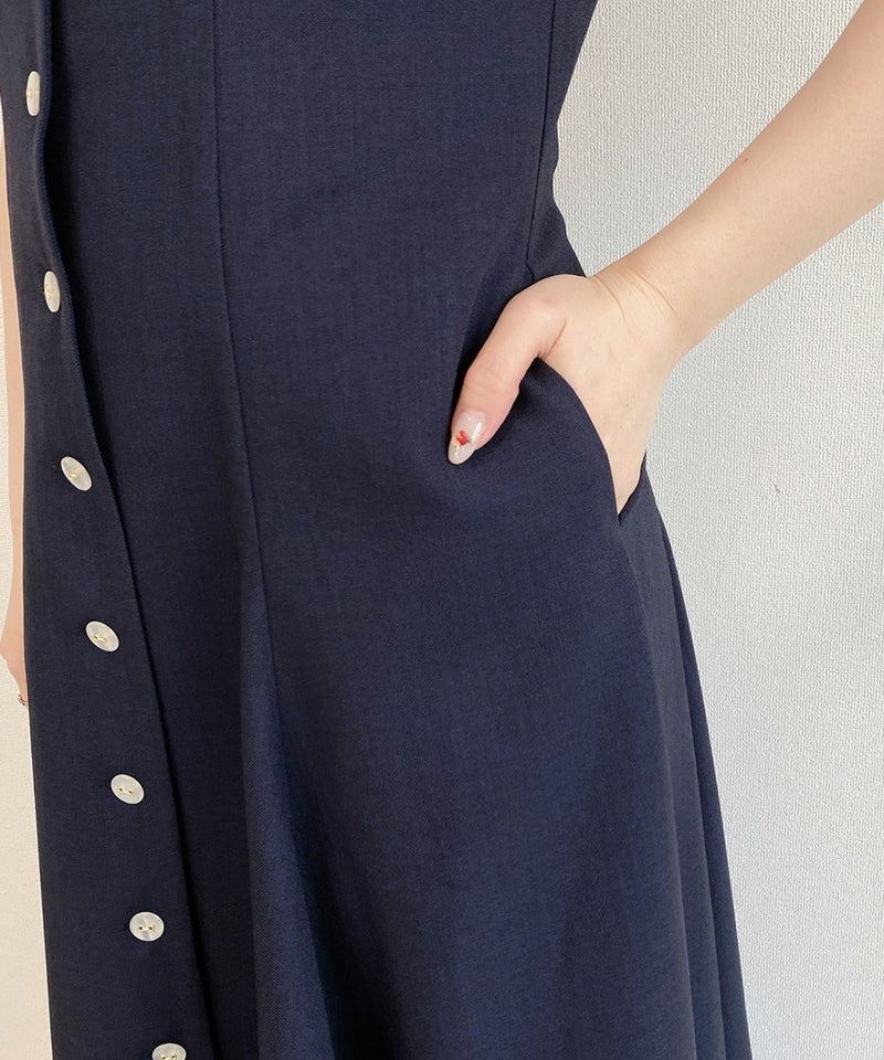 navy / サイドポケット