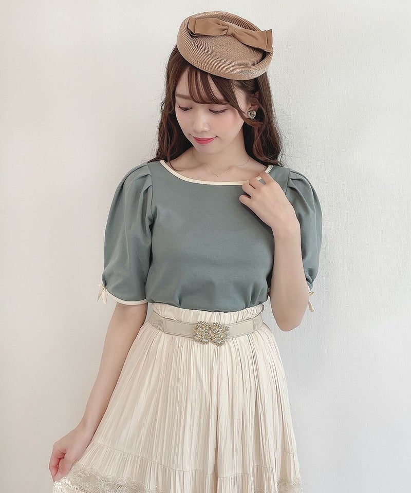 blue green×white / 162cm