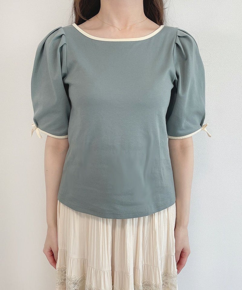 blue green×white / 162cm