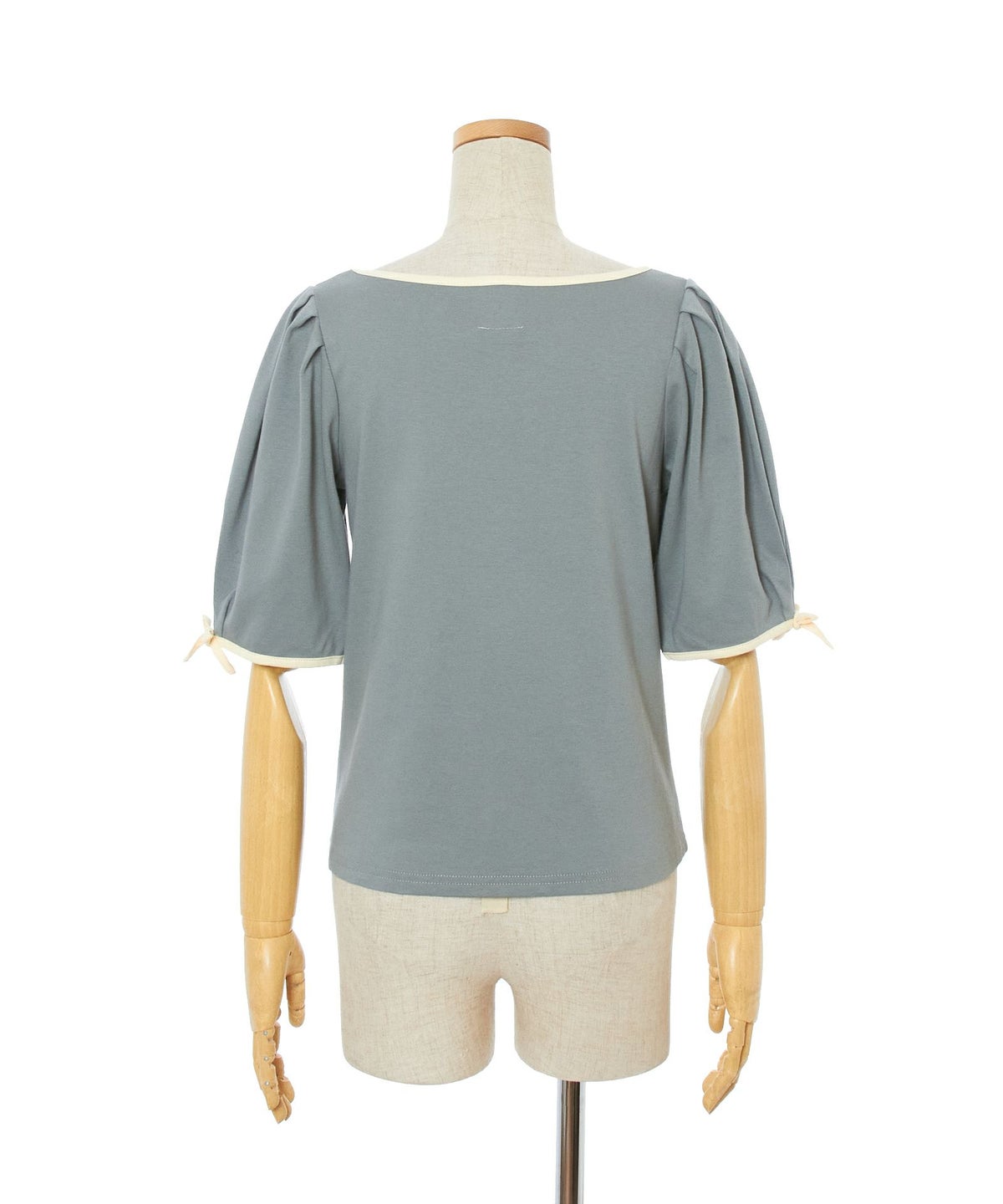 バック (blue green×white)