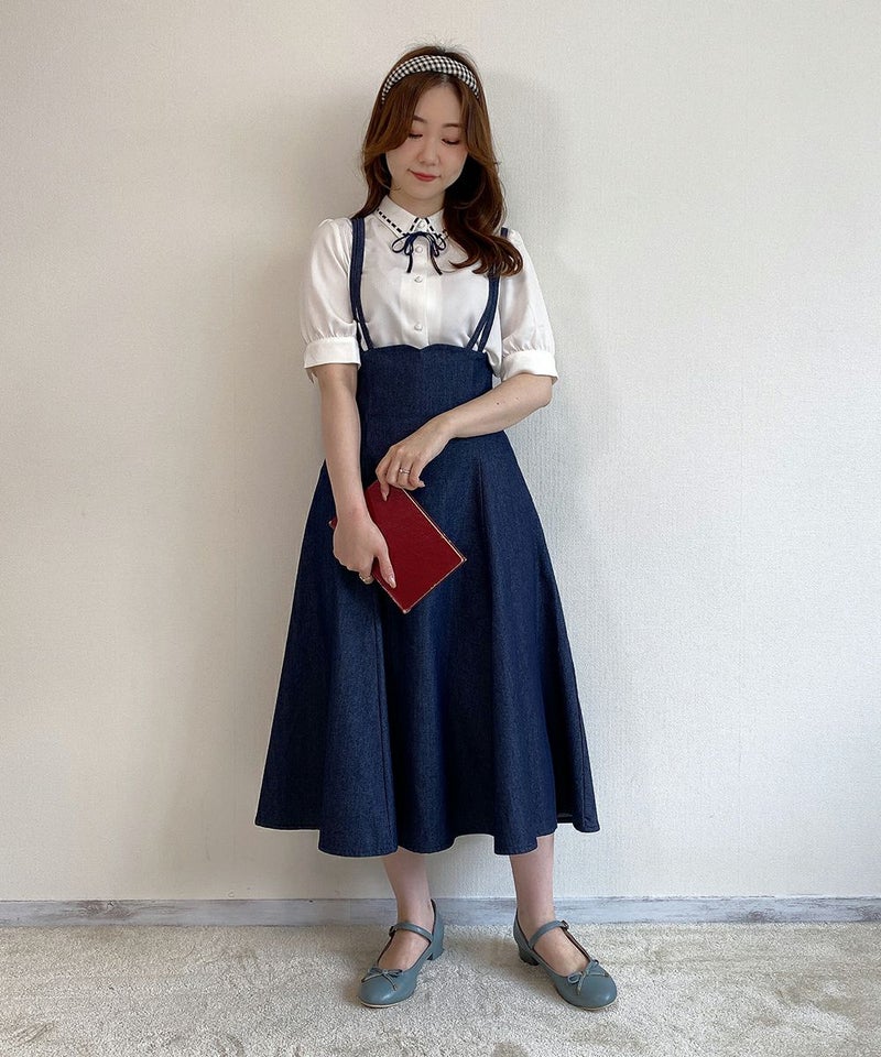 off×navy / 153cm