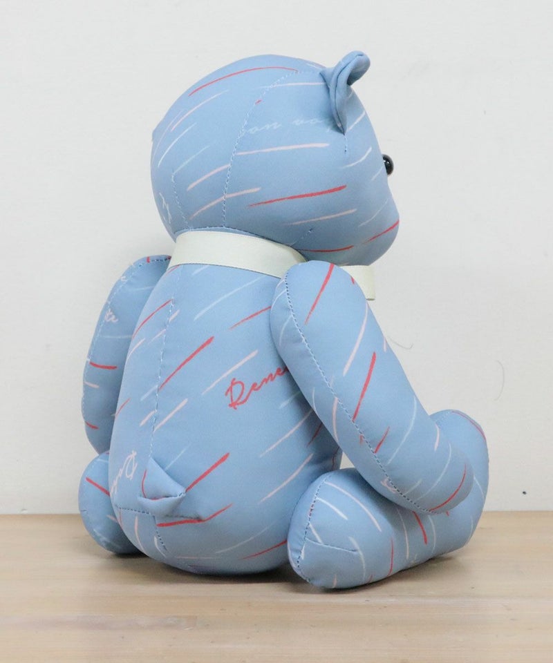 B：ReinetteストライプボウタイワンピースL/BLUE×WH 520