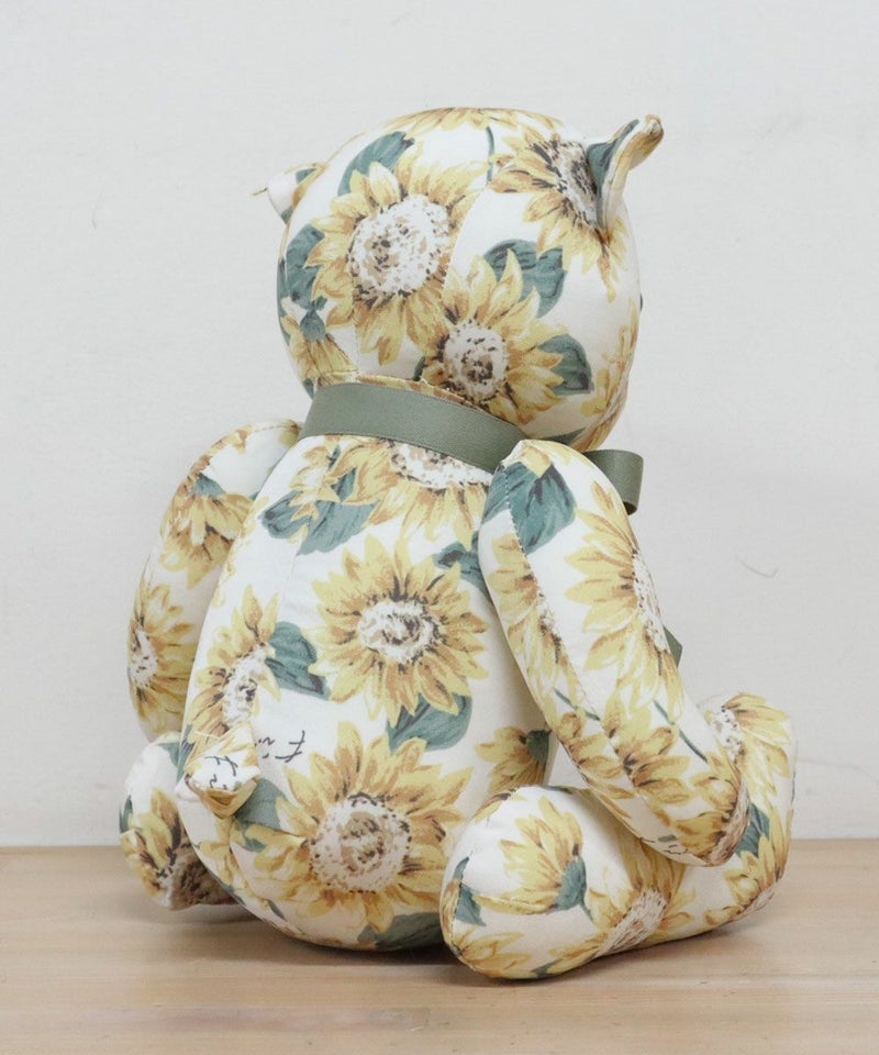 E：アートヒマワリ柄セットアップIVORY 11