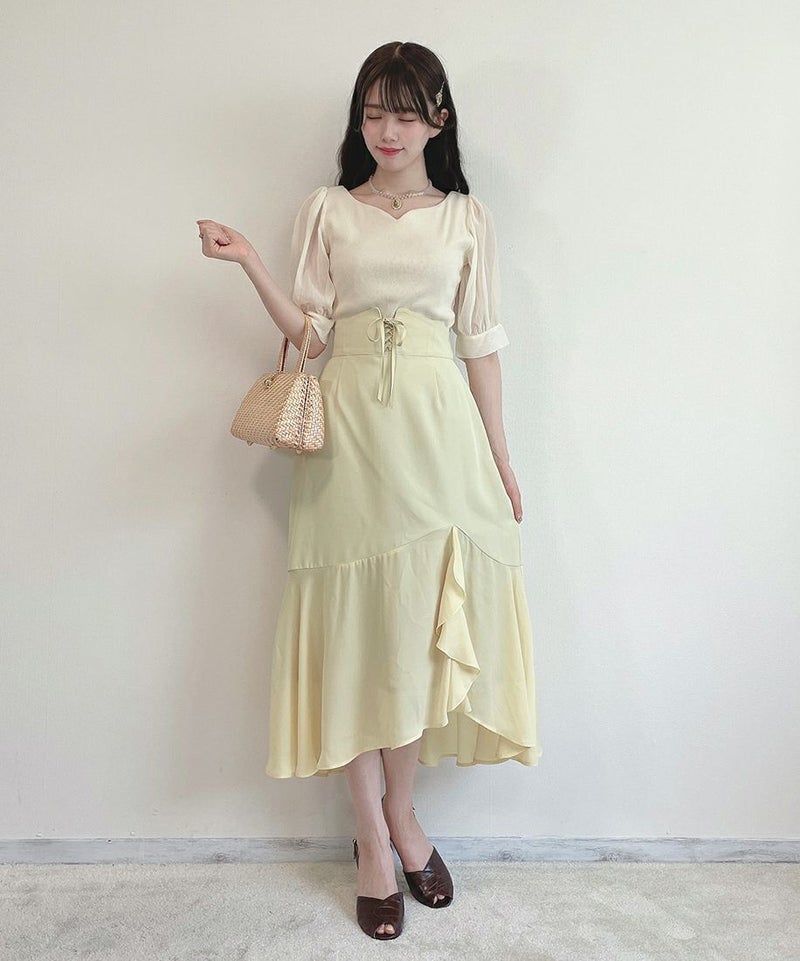 light yellow / 162cm