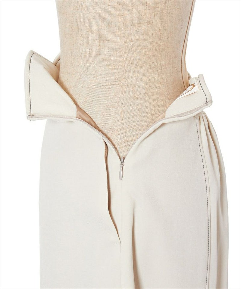 サイドファスナー (ivory)