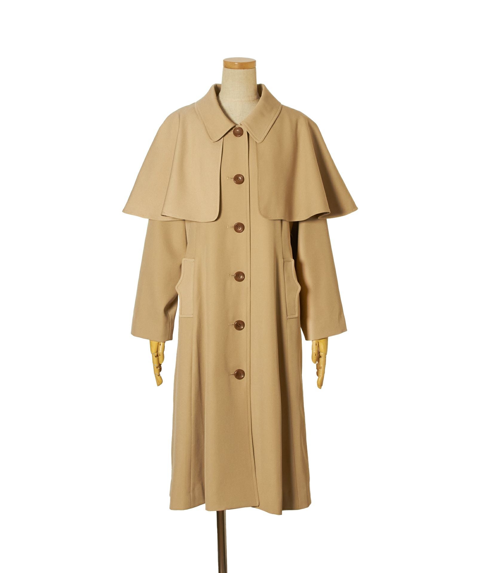 ケープ付きステンカラーコート/F i.n.t [43AD03j003] | F i.n.t公式