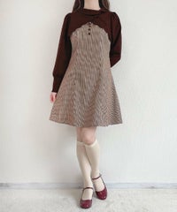 brown×yellow / 162cm