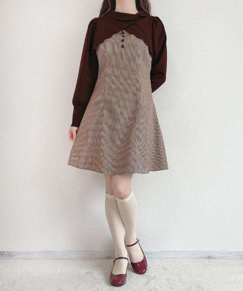 brown×yellow / 162cm