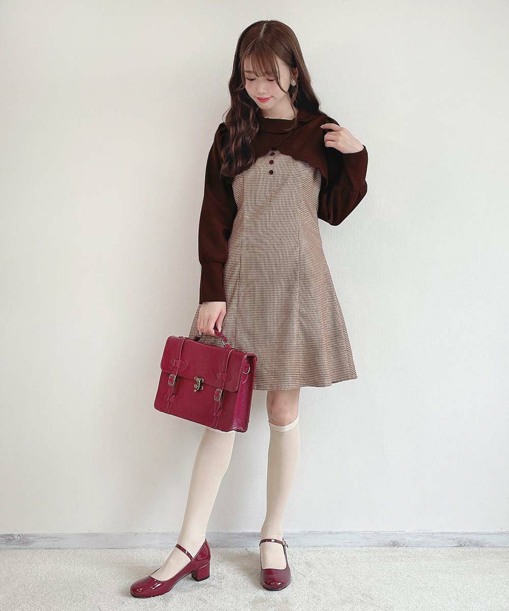 brown×yellow / 162cm