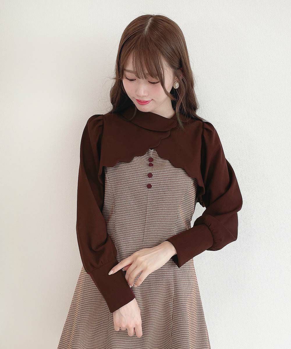 brown×yellow / 162cm