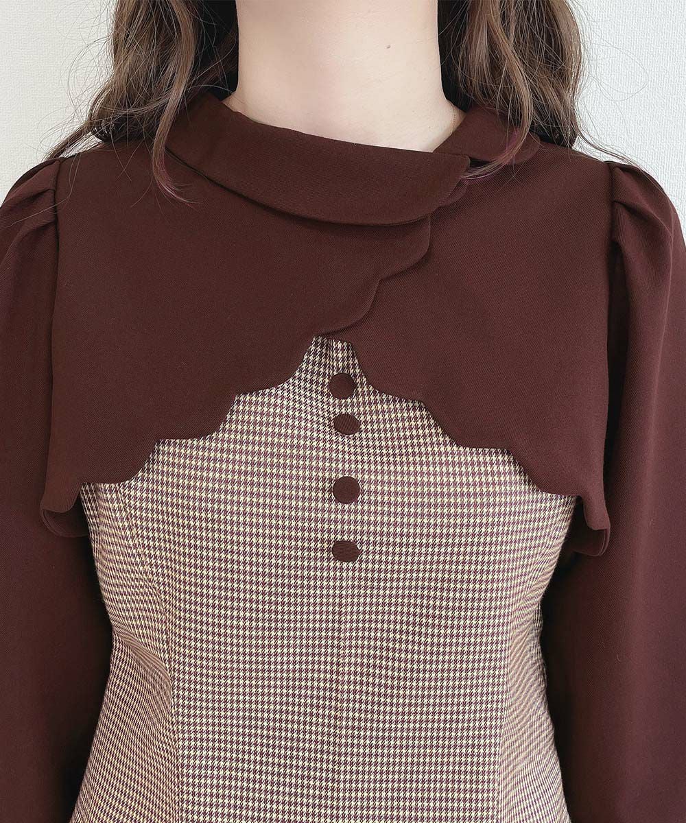 brown×yellow / 162cm