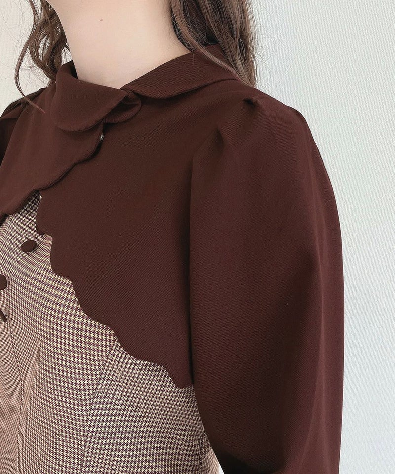 brown×yellow / 162cm