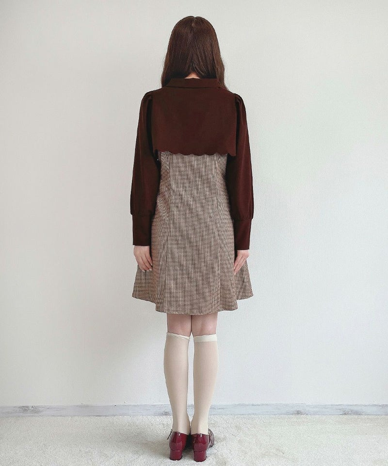 brown×yellow / 162cm