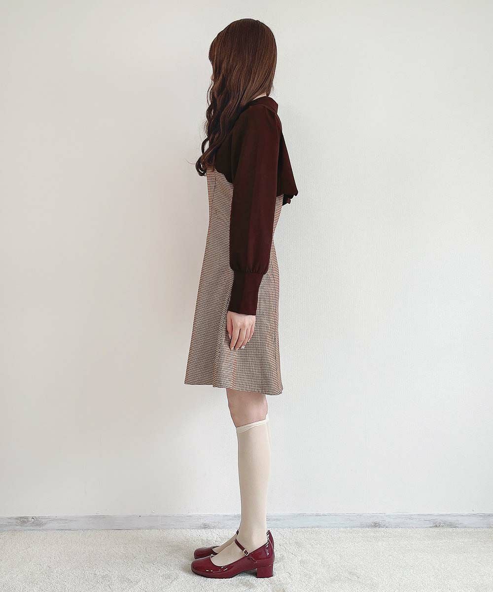 brown×yellow / 162cm