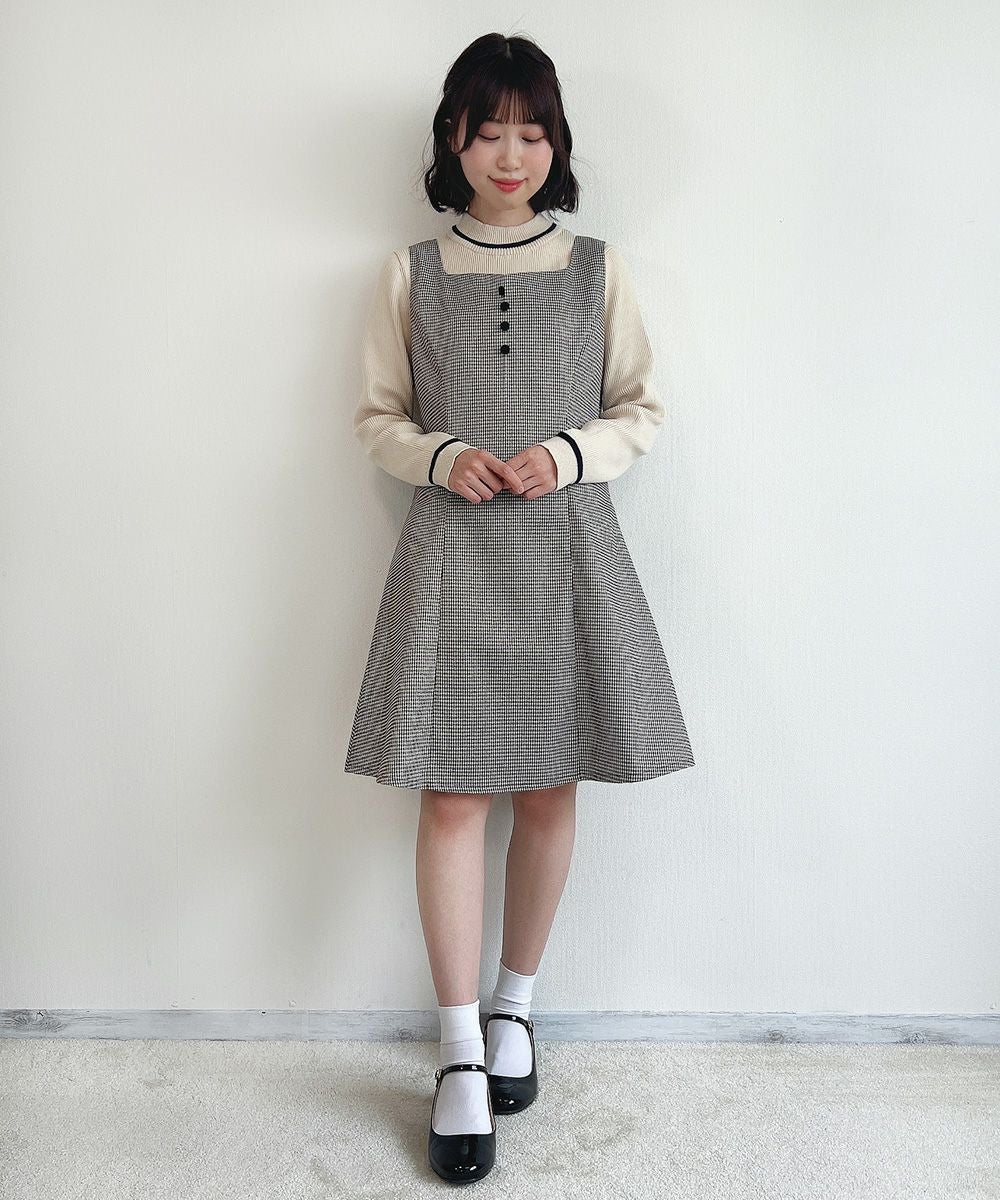 black×gray / 155cm / ワンピースのみの着用