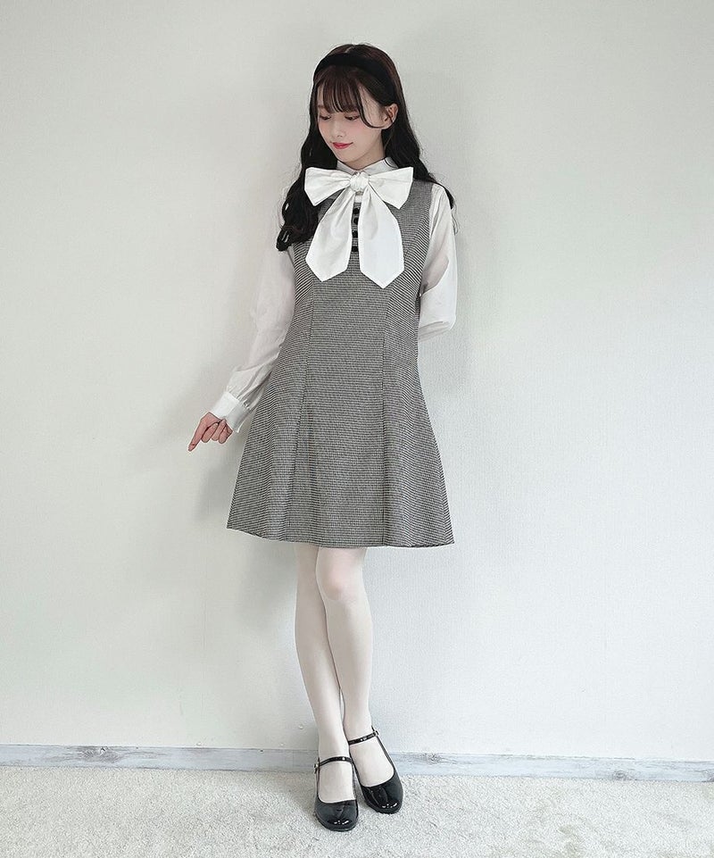 black×gray / 162cm / ワンピースのみの着用