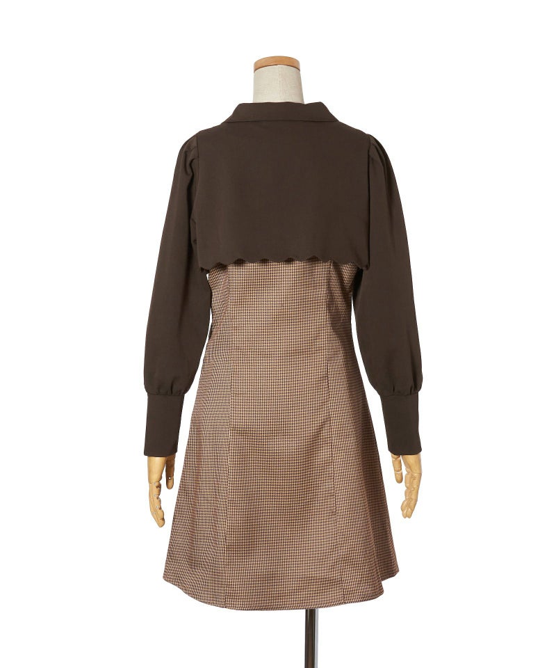 バック (brown×yellow)